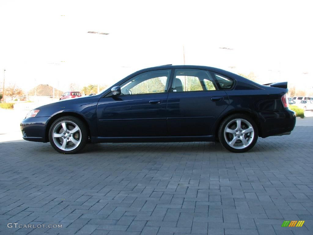 2006 Legacy 2.5 GT Limited Sedan - Regal Blue Pearl / Taupe photo #4