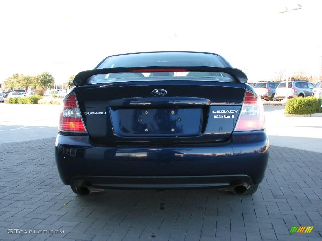 2006 Legacy 2.5 GT Limited Sedan - Regal Blue Pearl / Taupe photo #6