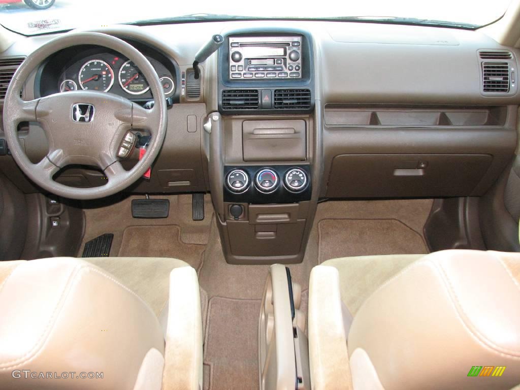 2003 CR-V EX 4WD - Chianti Red Pearl / Saddle photo #13