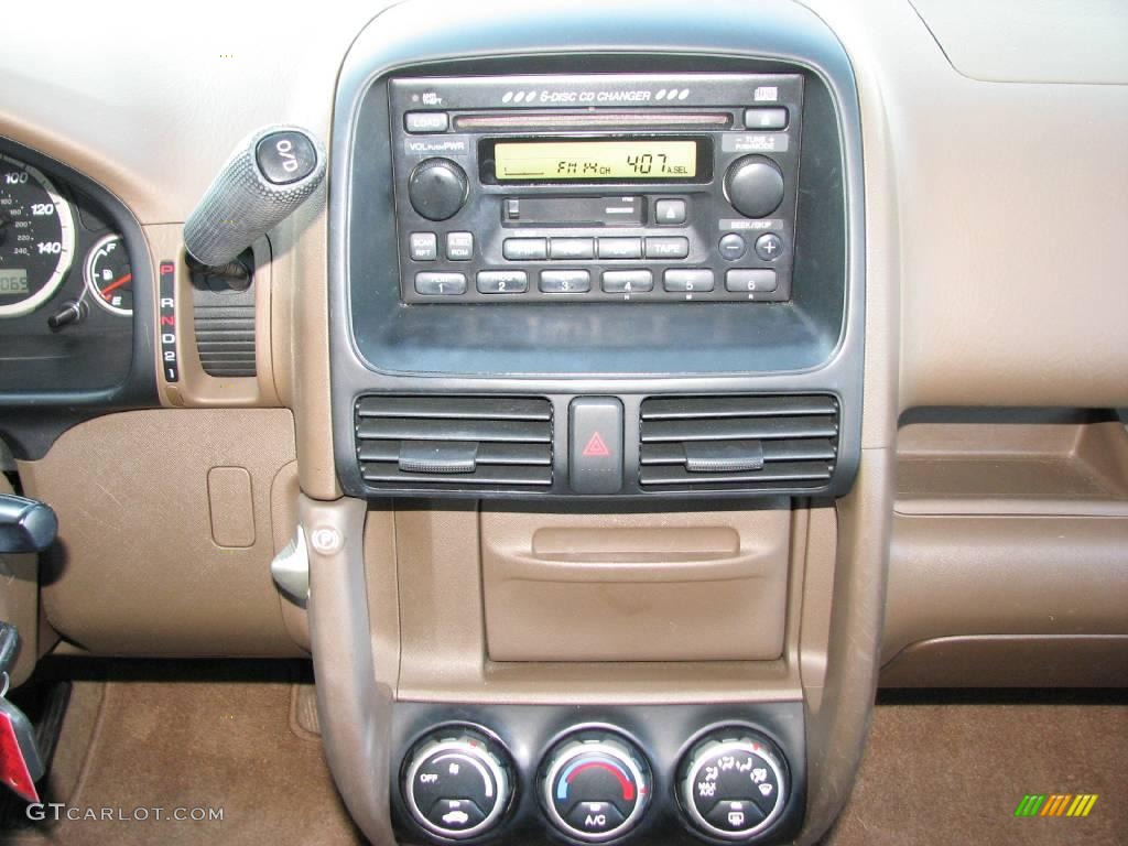 2003 CR-V EX 4WD - Chianti Red Pearl / Saddle photo #17