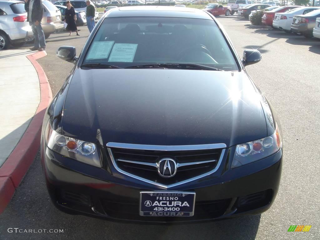 2005 TSX Sedan - Nighthawk Black Pearl / Ebony photo #2