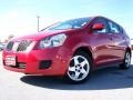 2009 Red Hot Metallic Pontiac Vibe   photo #4