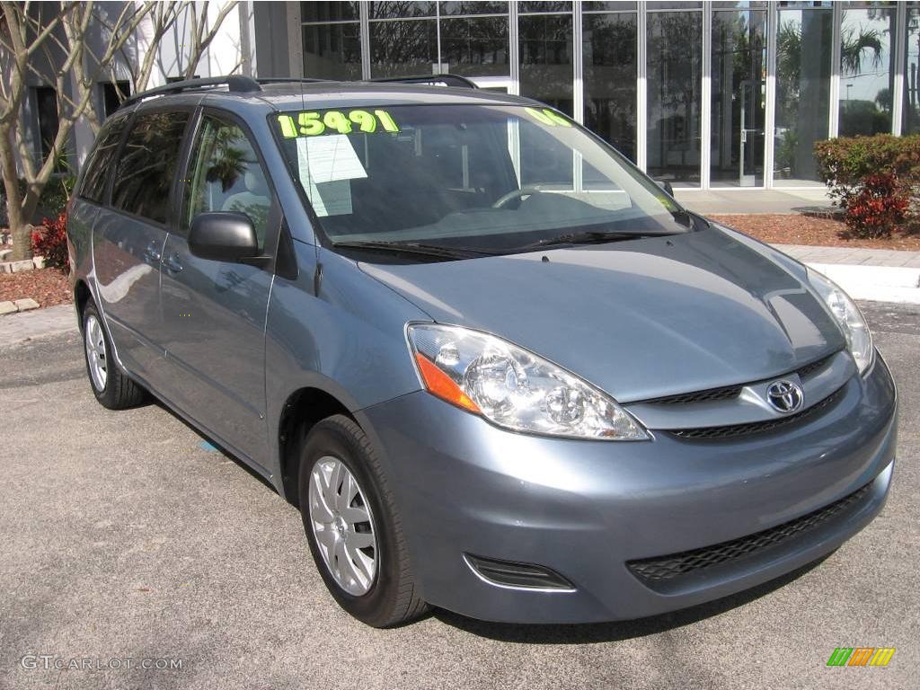 2006 Sienna LE - Blue Mirage Metallic / Taupe photo #1