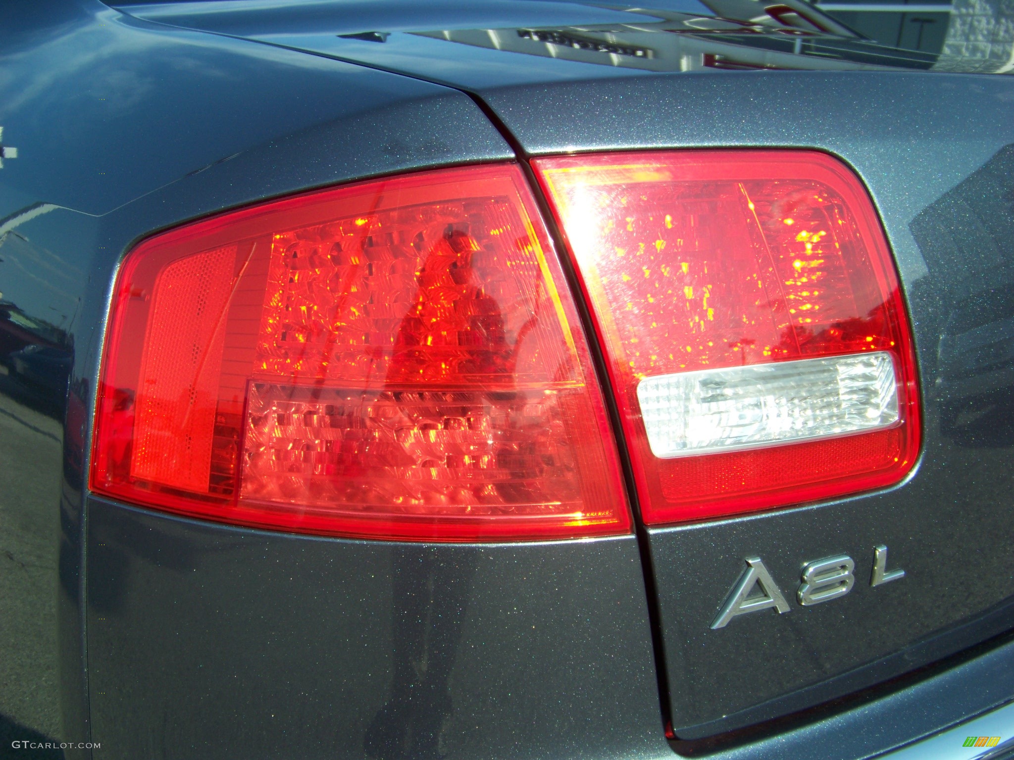 2004 A8 L 4.2 quattro - Northern Blue Pearl Effect / Amaretto photo #22