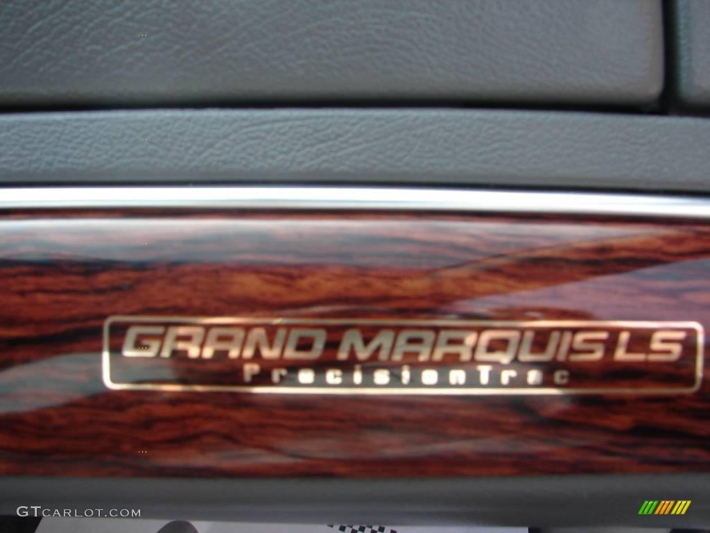 2001 Grand Marquis LS - Light Blue Metallic / Light Graphite photo #31