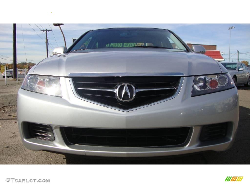 2005 TSX Sedan - Satin Silver Metallic / Ebony photo #6