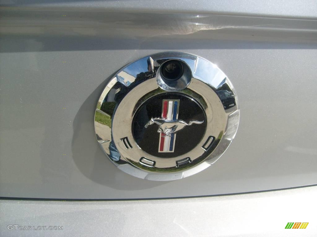 2008 Mustang V6 Deluxe Coupe - Brilliant Silver Metallic / Light Graphite photo #11