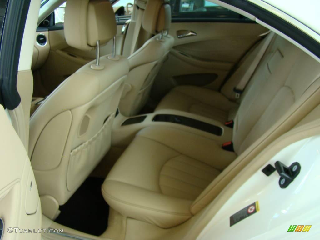 2008 CLS 550 Diamond White Edition - Diamond White Metallic / Cashmere Beige photo #11