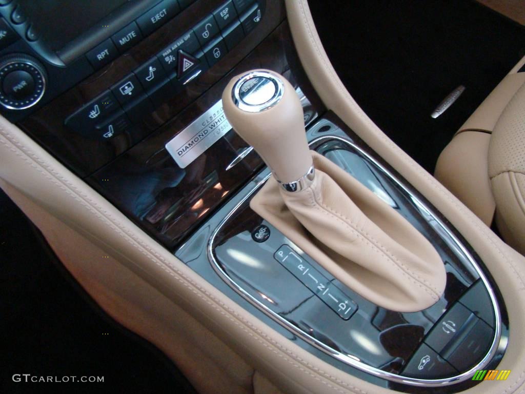 2008 CLS 550 Diamond White Edition - Diamond White Metallic / Cashmere Beige photo #14