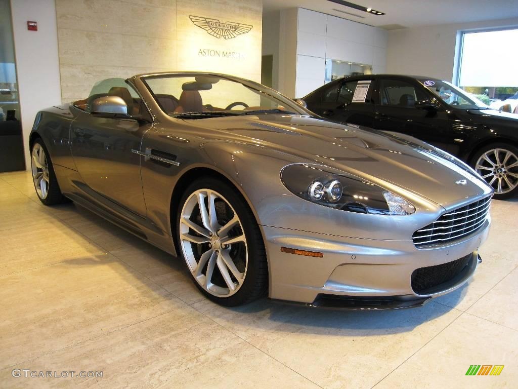 2010 DBS Volante - Tungsten Silver / Chestnut Tan photo #1