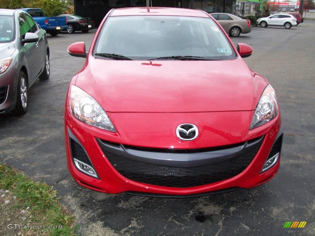 2010 MAZDA3 s Sport 5 Door - True Red / Black photo #9