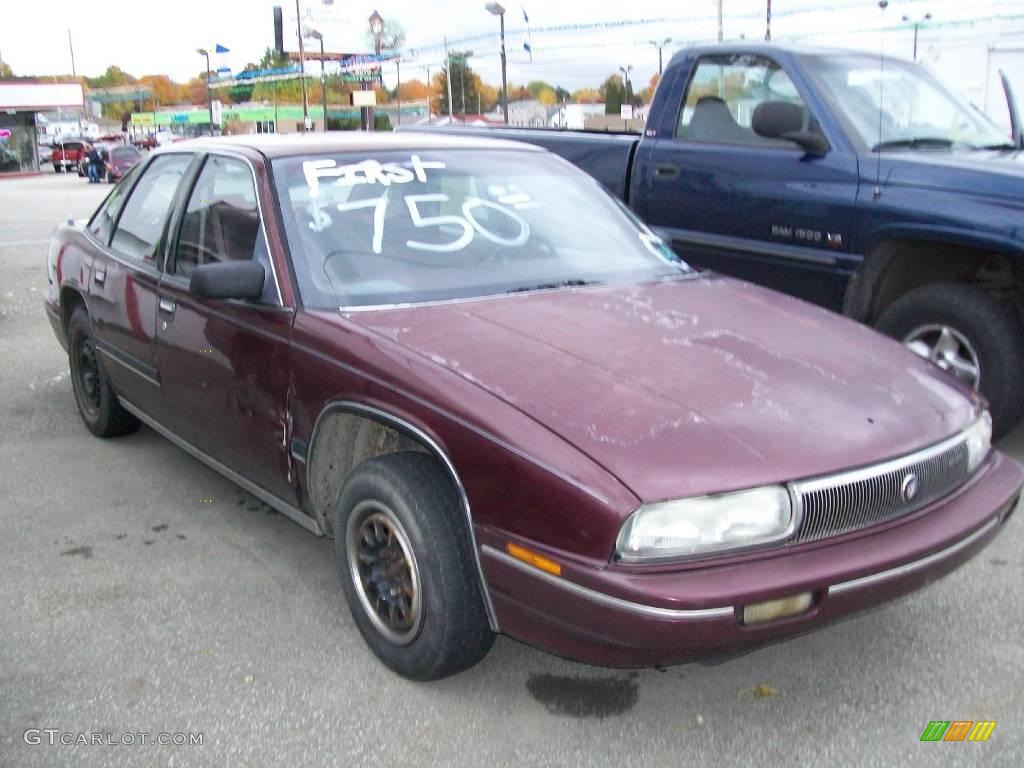 1992 Regal Custom - Medium Garnet Red Metallic / Red photo #6