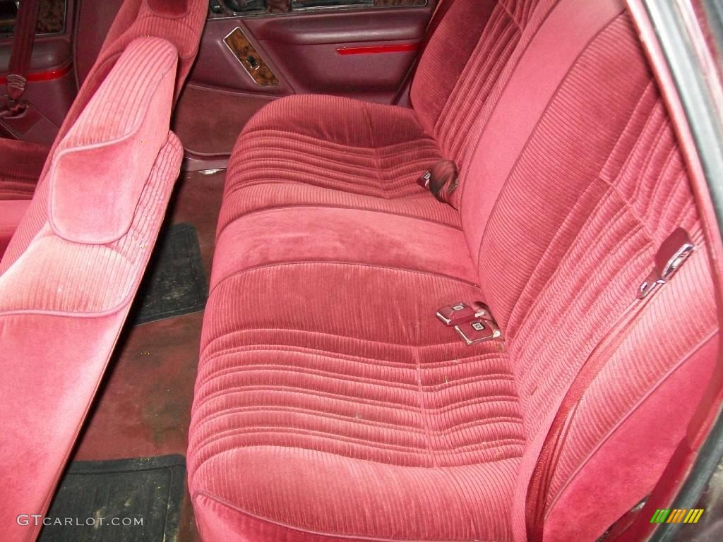 1992 Regal Custom - Medium Garnet Red Metallic / Red photo #13