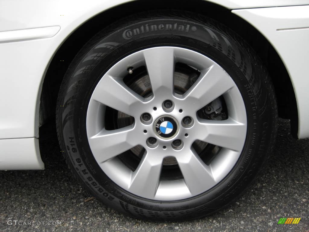 2005 3 Series 325i Coupe - Alpine White / Sand photo #25