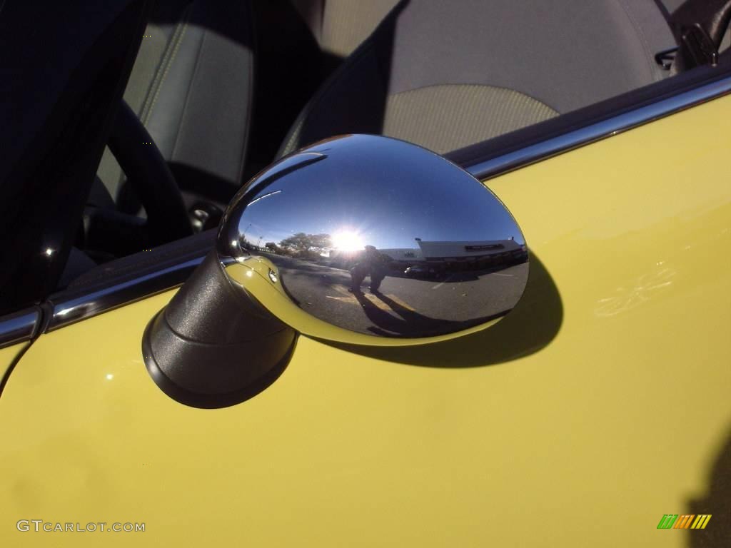 2009 Cooper S Convertible - Interchange Yellow / Black/Yellow photo #47