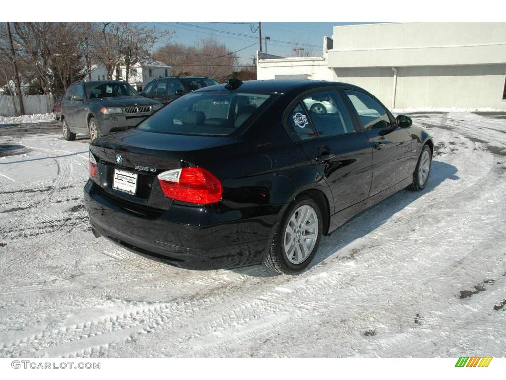 2006 3 Series 325xi Sedan - Jet Black / Black Dakota Leather photo #5