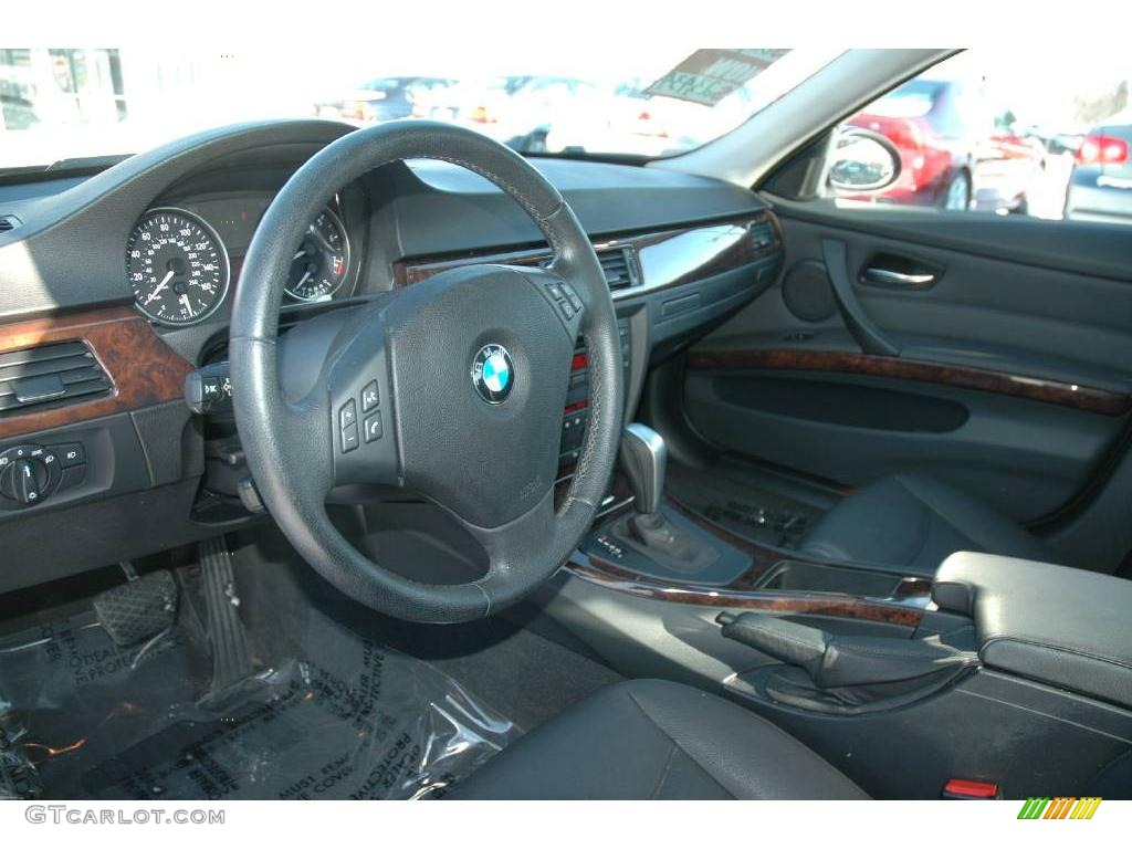 2006 3 Series 325xi Sedan - Jet Black / Black Dakota Leather photo #16