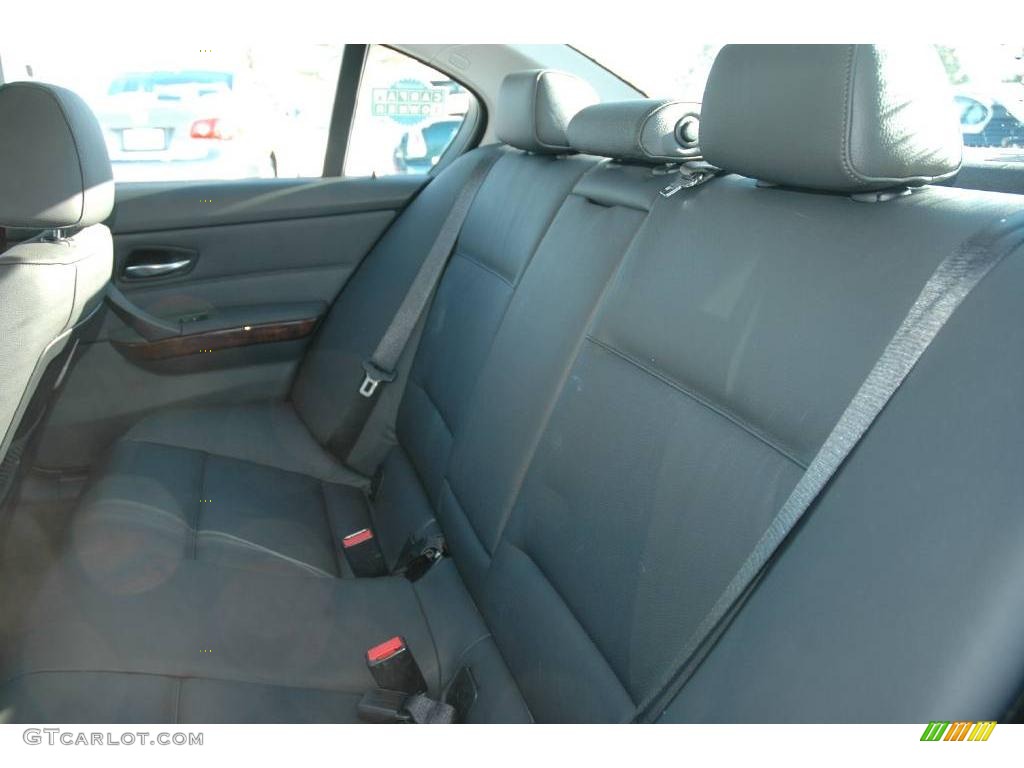 2006 3 Series 325xi Sedan - Jet Black / Black Dakota Leather photo #19