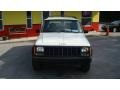 1996 Stone White Jeep Cherokee Sport  photo #2