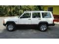 1996 Stone White Jeep Cherokee Sport  photo #8