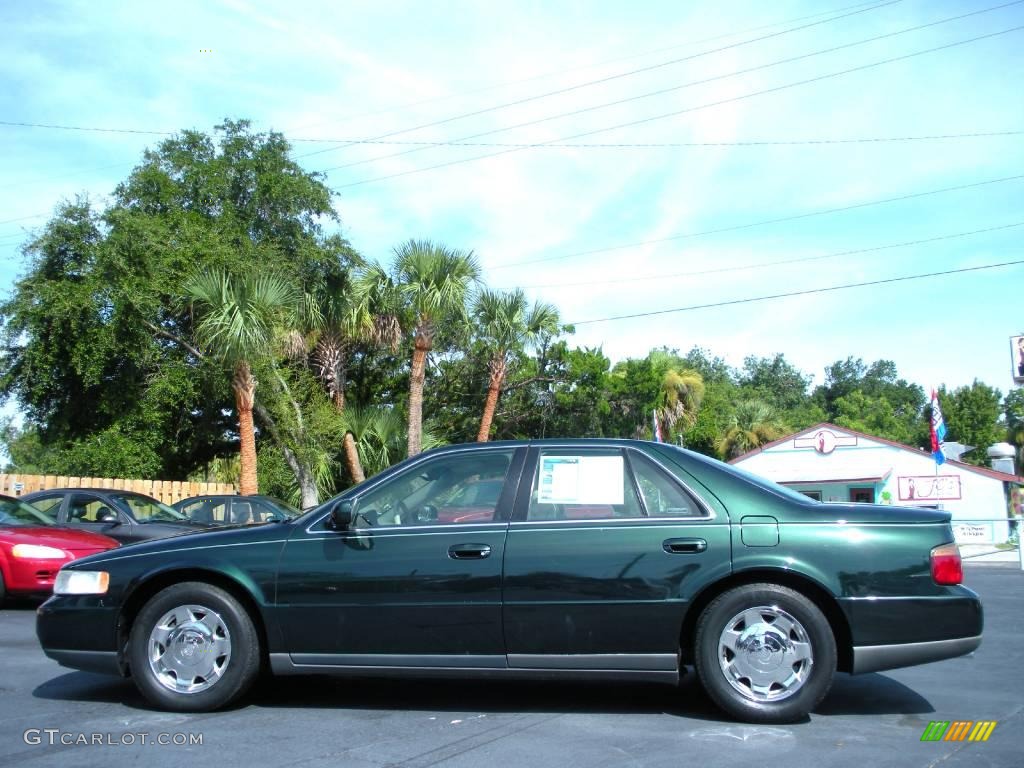 1999 Seville SLS - Polo Green / Oatmeal photo #8