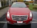 2009 Crystal Red Cadillac CTS 4 AWD Sedan  photo #2