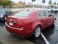 2009 Crystal Red Cadillac CTS 4 AWD Sedan  photo #4