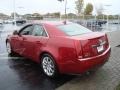 2009 Crystal Red Cadillac CTS 4 AWD Sedan  photo #6