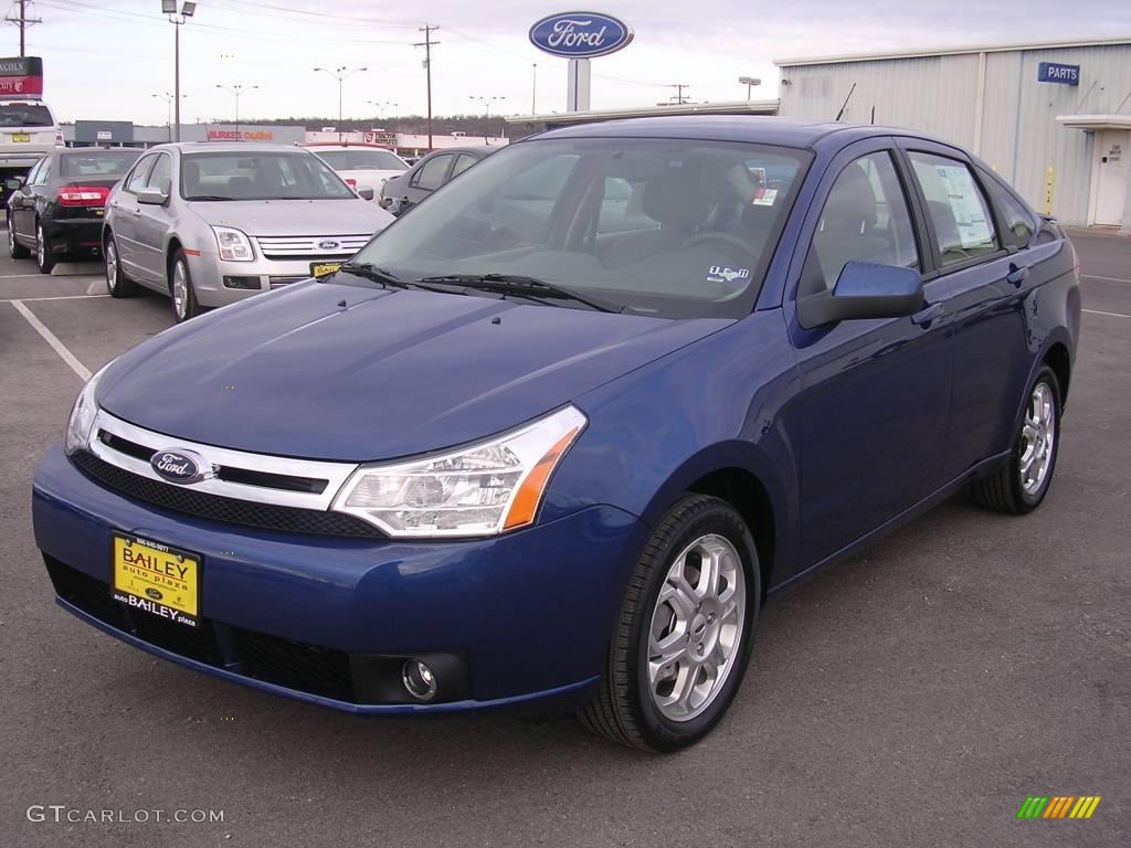 Vista Blue Metallic Ford Focus