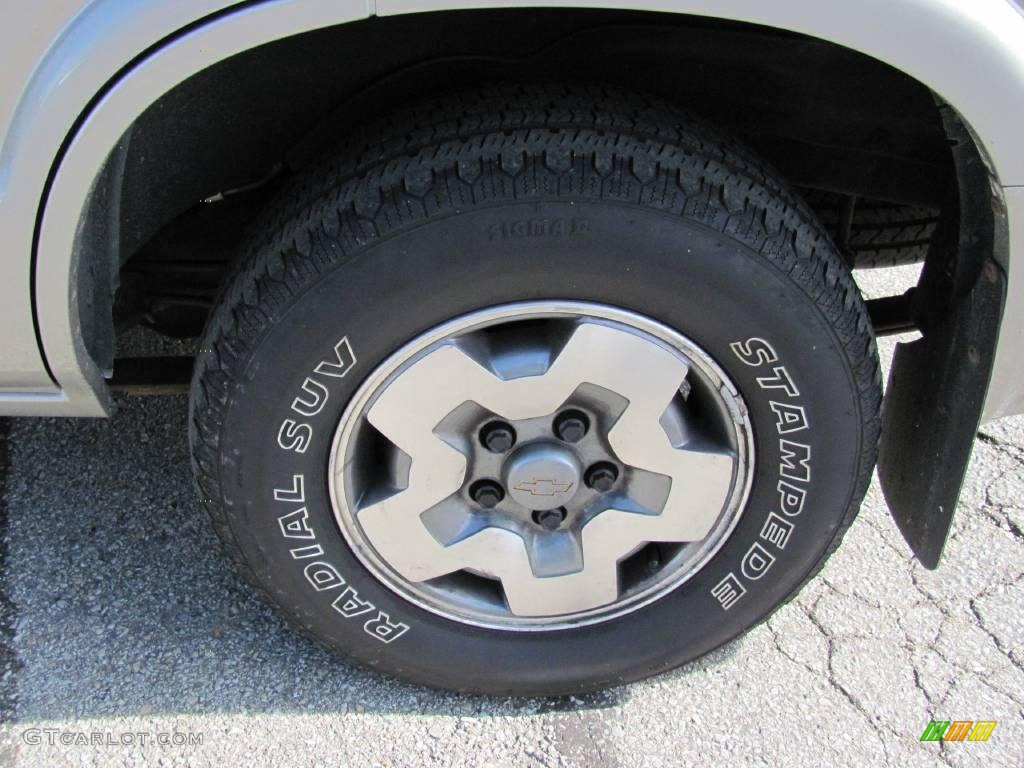 2004 Blazer LS 4x4 - Light Pewter Metallic / Medium Gray photo #4