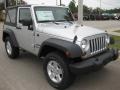 2010 Bright Silver Metallic Jeep Wrangler Sport 4x4  photo #3