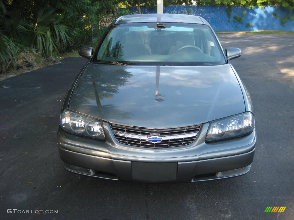 2004 Impala LS - Medium Gray Metallic / Medium Gray photo #3
