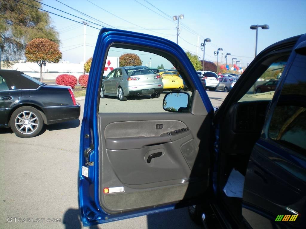 2003 Silverado 1500 LS Extended Cab 4x4 - Arrival Blue Metallic / Dark Charcoal photo #16