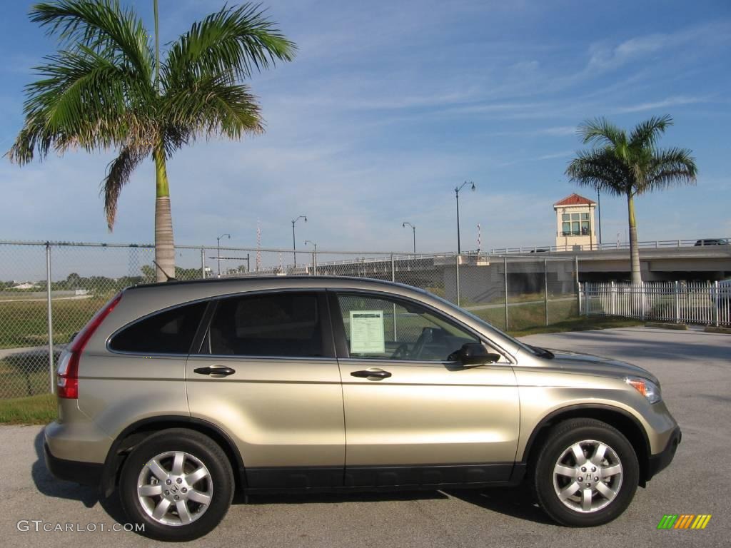 2007 CR-V EX - Borrego Beige Metallic / Ivory photo #3