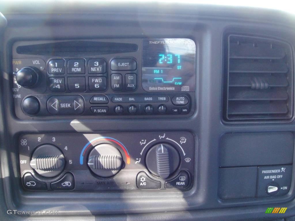 2002 Silverado 1500 LS Extended Cab 4x4 - Dark Carmine Red Metallic / Graphite Gray photo #14