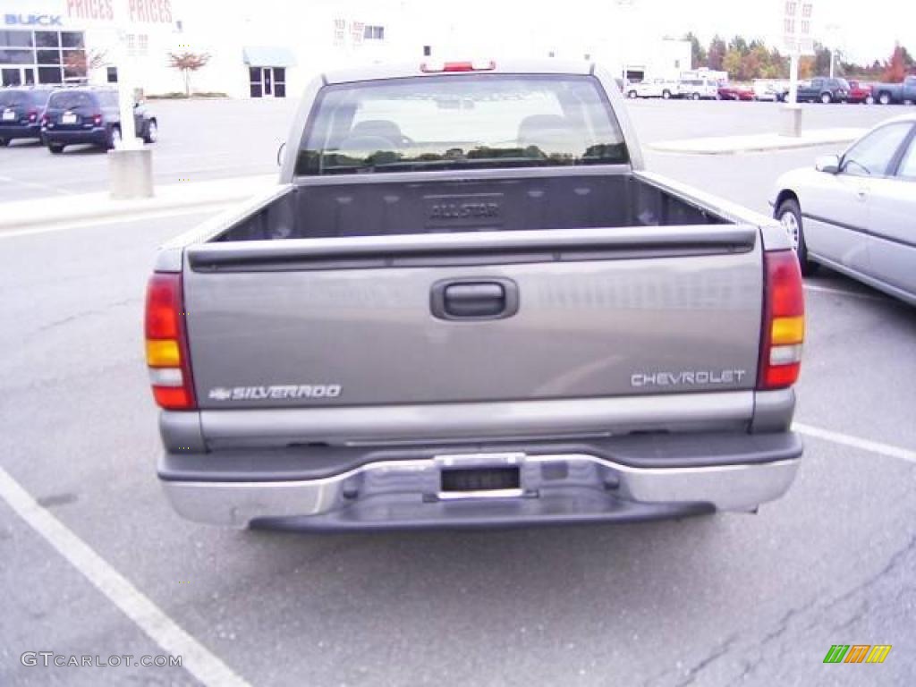 2002 Silverado 1500 LS Extended Cab - Medium Charcoal Gray Metallic / Graphite Gray photo #3