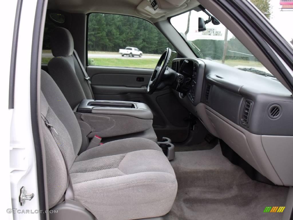 2005 Suburban 1500 LS - Summit White / Gray/Dark Charcoal photo #17