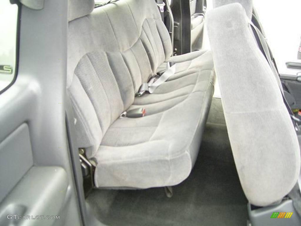 2002 Silverado 1500 LS Extended Cab - Medium Charcoal Gray Metallic / Graphite Gray photo #13
