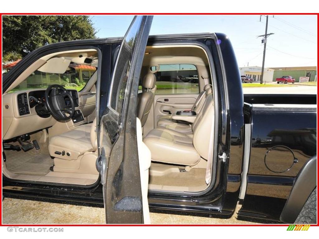 2004 Silverado 1500 Z71 Crew Cab 4x4 - Black / Tan photo #17