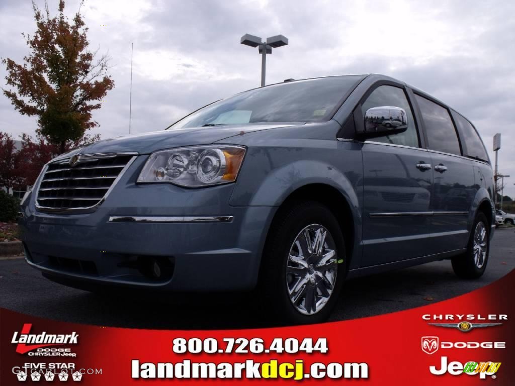 Clearwater Blue Pearl Chrysler Town & Country