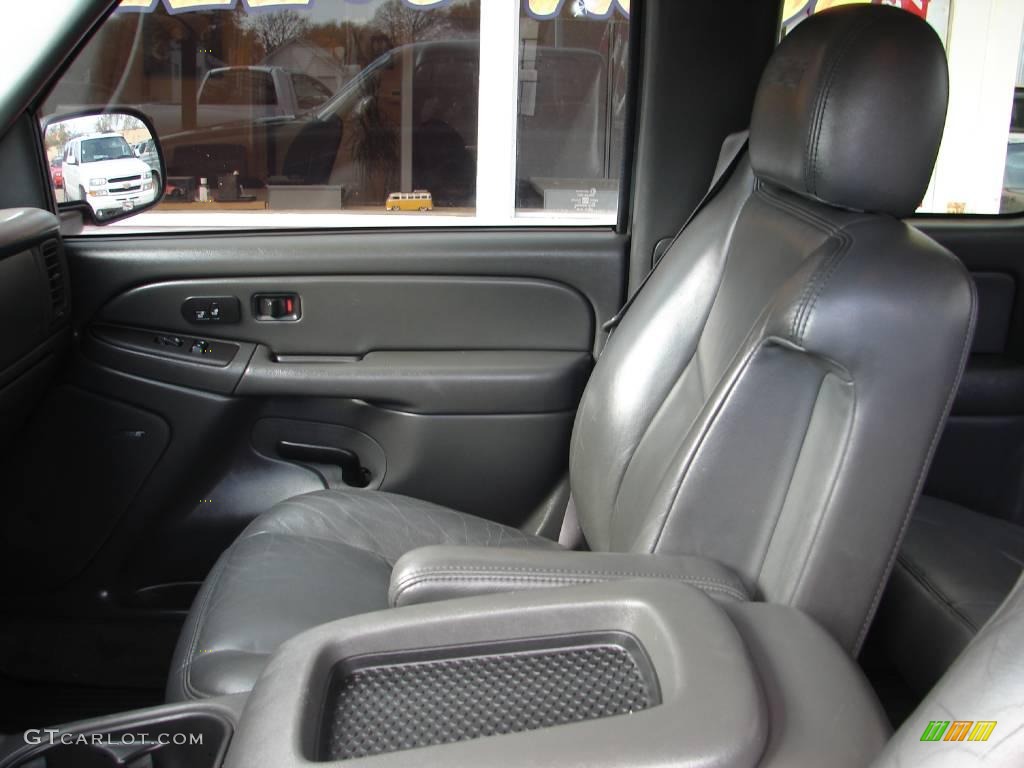 2004 Silverado 1500 SS Extended Cab AWD - Black / Dark Charcoal photo #6