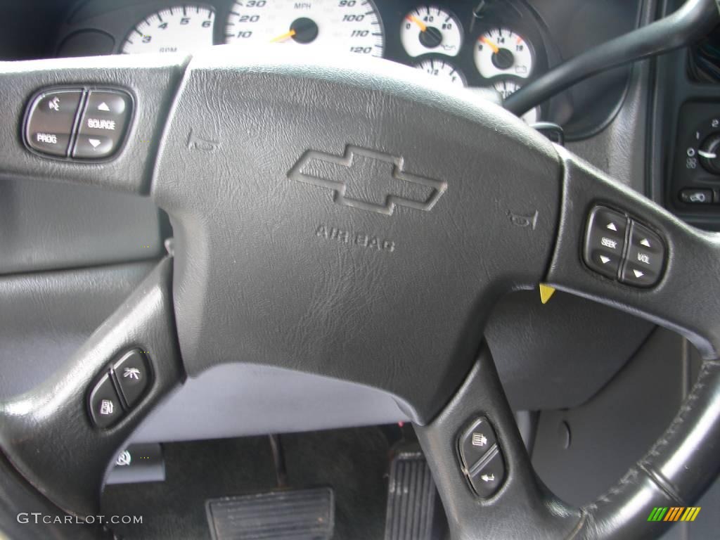 2004 Silverado 1500 SS Extended Cab AWD - Black / Dark Charcoal photo #9