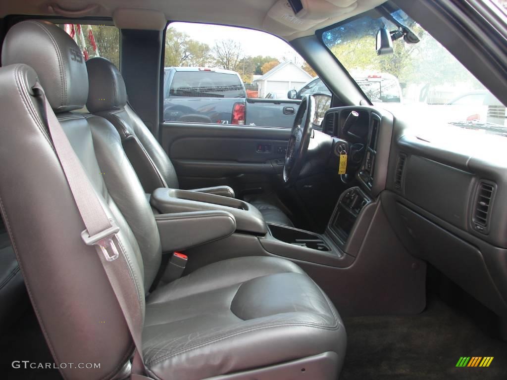 2004 Silverado 1500 SS Extended Cab AWD - Black / Dark Charcoal photo #30