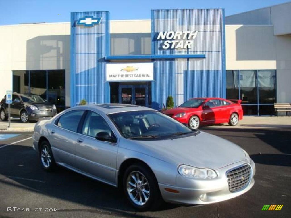 2001 LHS Sedan - Bright Silver Metallic / Dark Slate Gray photo #1