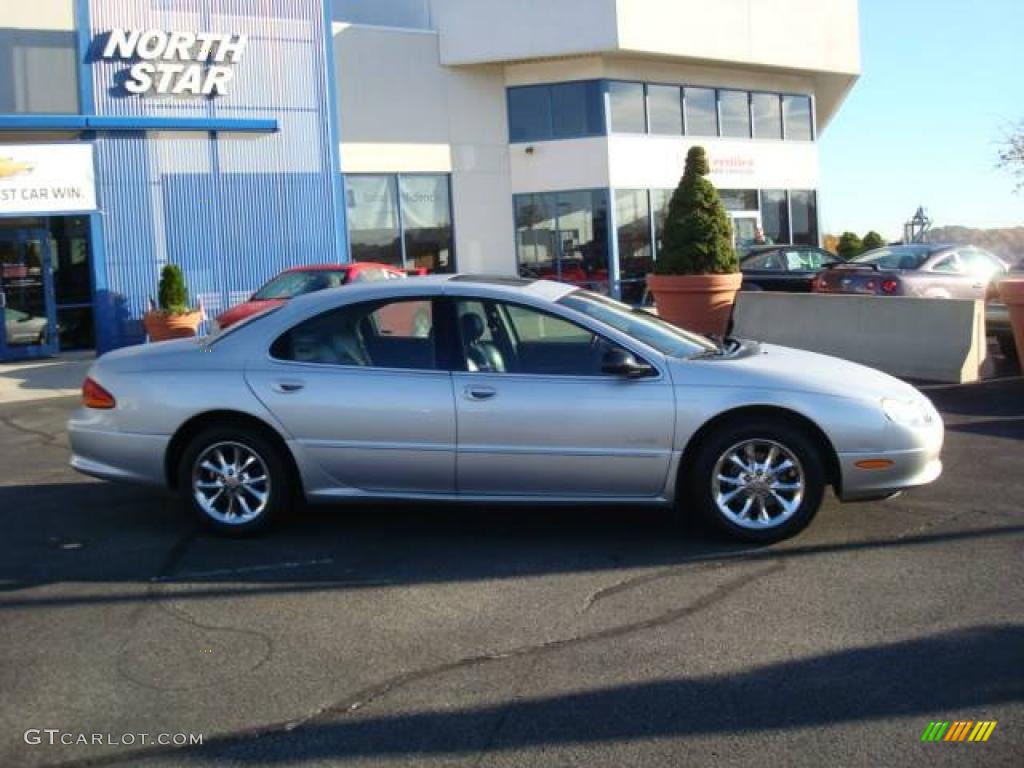 2001 LHS Sedan - Bright Silver Metallic / Dark Slate Gray photo #2