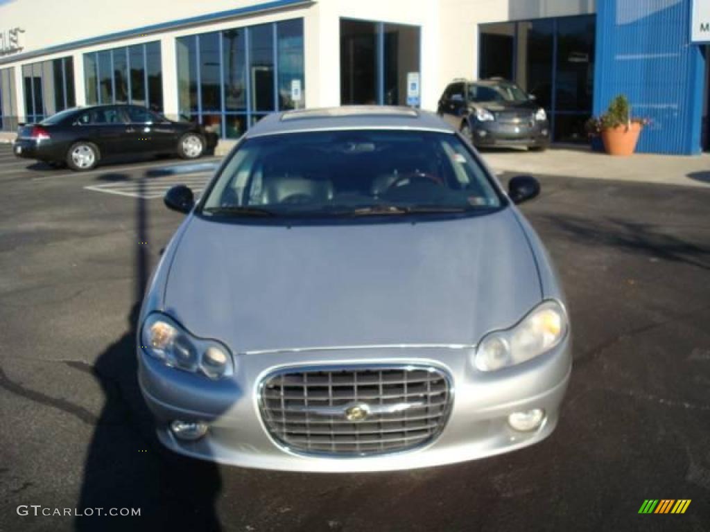 2001 LHS Sedan - Bright Silver Metallic / Dark Slate Gray photo #8