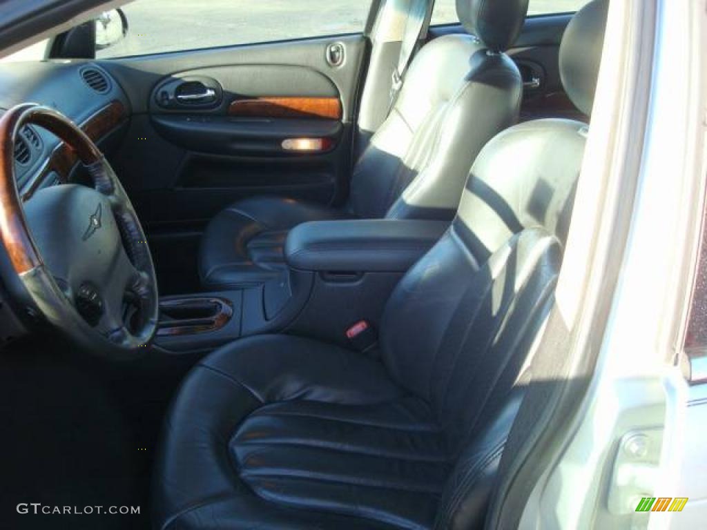 2001 LHS Sedan - Bright Silver Metallic / Dark Slate Gray photo #10