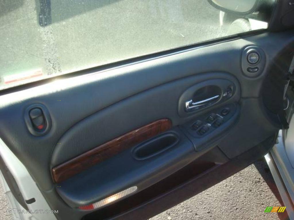 2001 LHS Sedan - Bright Silver Metallic / Dark Slate Gray photo #14