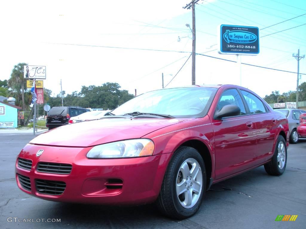 Inferno Red Pearl Dodge Stratus