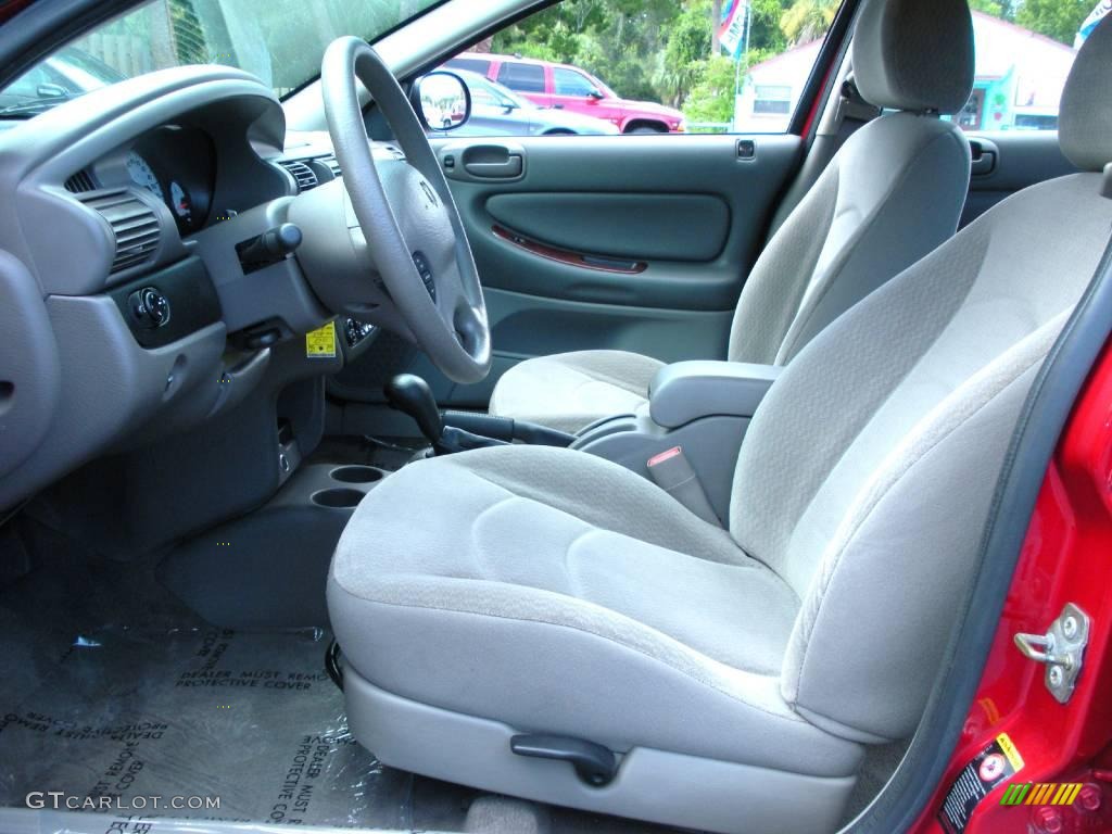 2003 Stratus SXT Sedan - Inferno Red Pearl / Dark Slate Gray photo #14